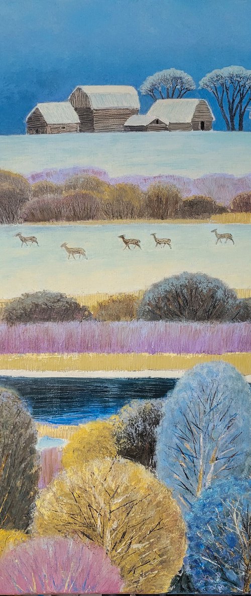 Over The Farm by Vadim Vaskovsky