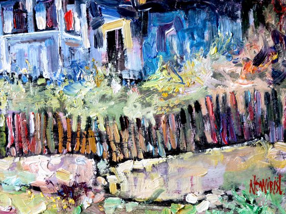 A Village House and Spring