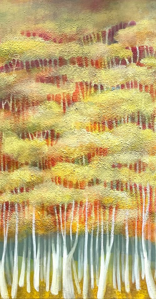 Golden Whisper of the Forest by Oksana Vasylyeva