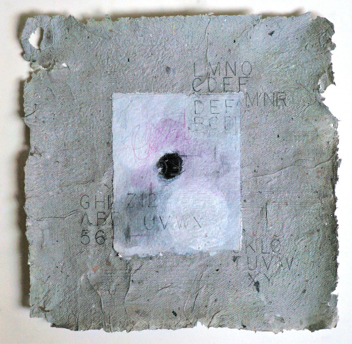 Organic Abstract Painting By Anna Jannack, 12 X 12, ... & Blobs Iv, Original Artwork