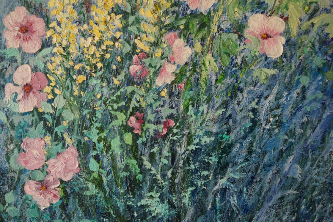 The Soul 2024 Flower Field Original Painting