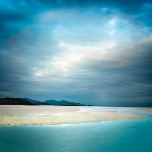 Colours of the Sea, Isle of Harris by Lynne Douglas