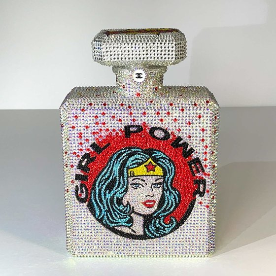 You can do it - Swarovski Crystals Sculpture