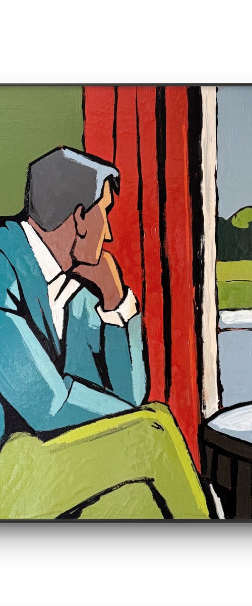 Man by the Window by Daria Baklykova