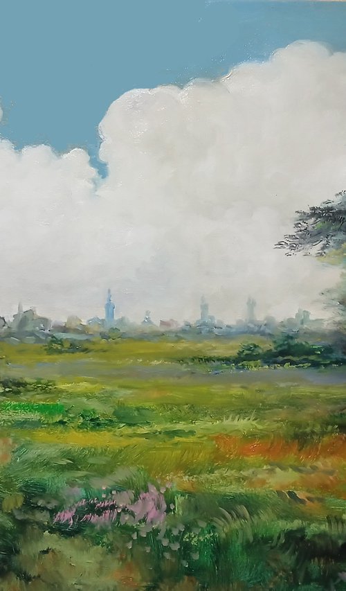 The edge of the city by Constantin Galceava