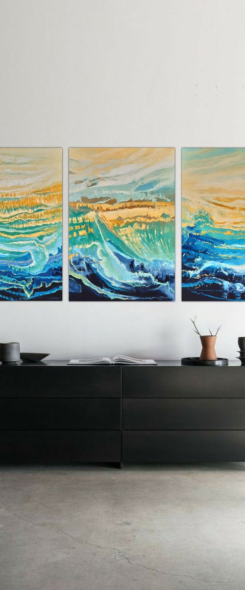 Spring Sunrise  100x210cm by Tigran Mamikonyan