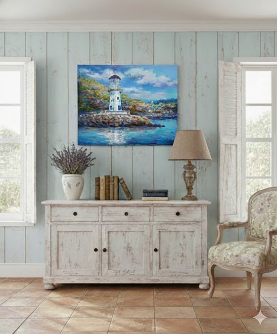 View of the lighthouse