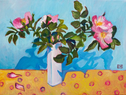 Wild Rose by Liudmila Pisliakova