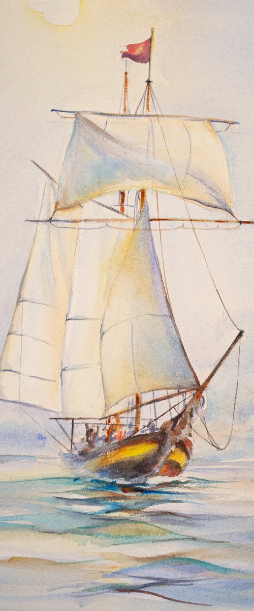 The Ship by Irina Bibik-Chkolian