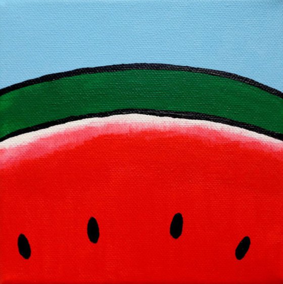 Watermelon Pop Art Canvas