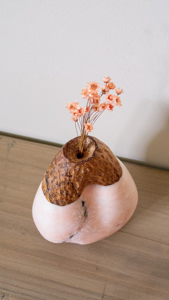 Pink Teardrop Vase