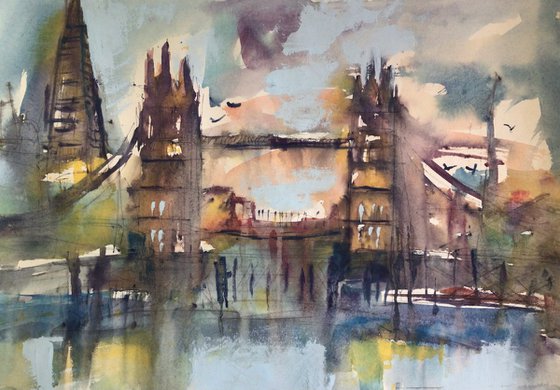 TOWER BRIDGE SUNSET
