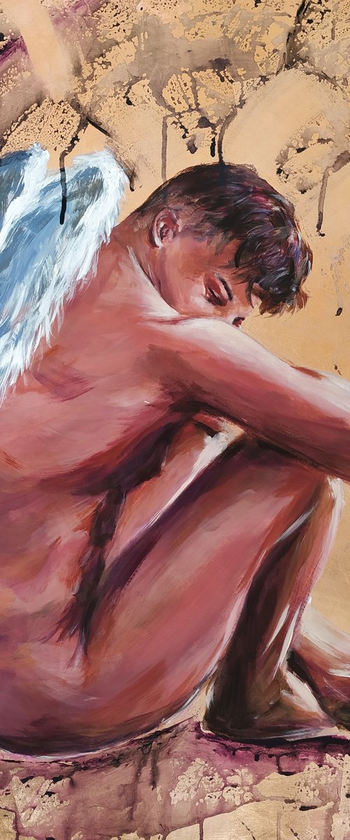 Solitary Angel by Antigoni Tziora