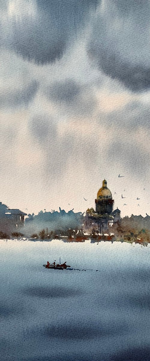 Sky. St. Petersburg. by Evgenia Panova