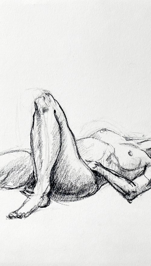 nude drawing1.  Acceptance by Anna Bogushevskaya