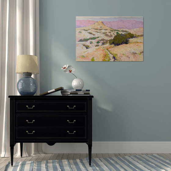 Summer Morning. California Mountains