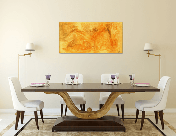 Solaris - Abstract Art - Acrylic Painting - Canvas Art -  Abstract Painting - Industrial Art