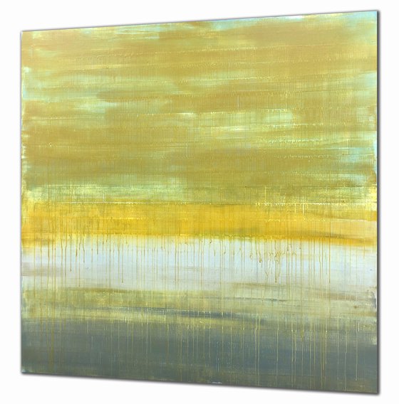 Mustard Haze (48x48in)