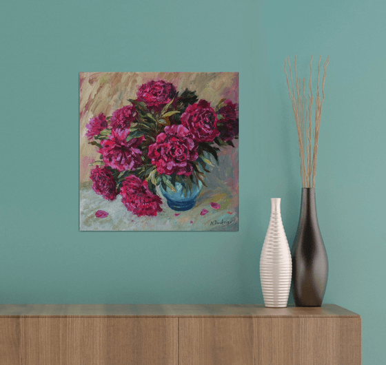 The Bouquet Of Peonies