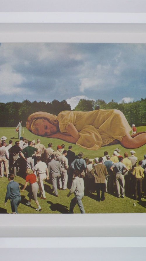 Take it Easy at the Golf Club by Paper Draper