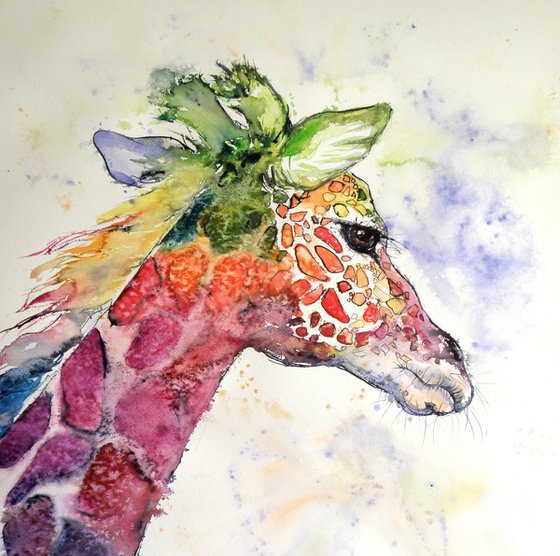 Funny giraffe