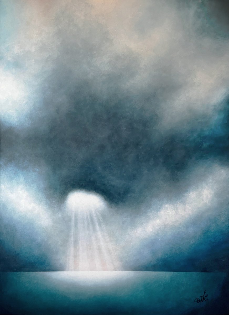 Light from behind the Clouds by Waldemar Kaliczak