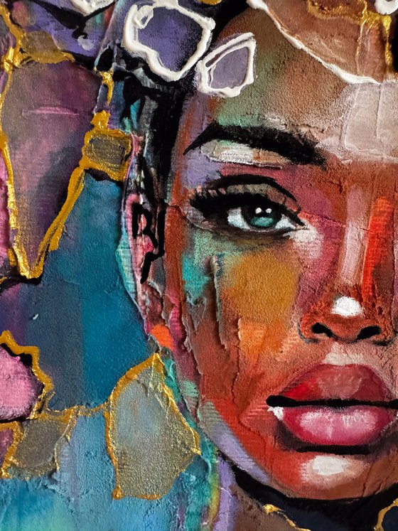 Petals Painted with Fire