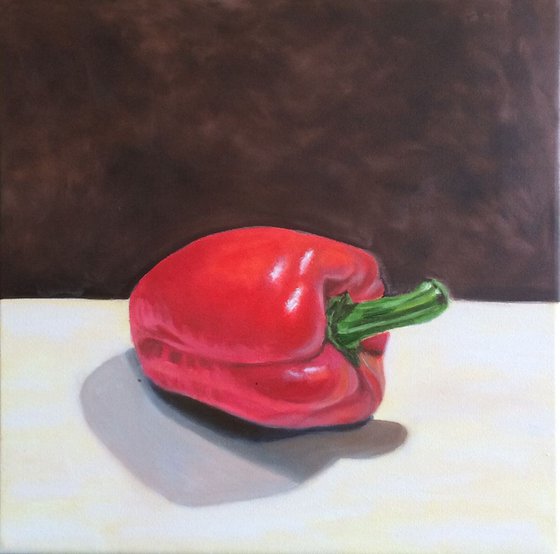 Red sweet Pepper. Still life