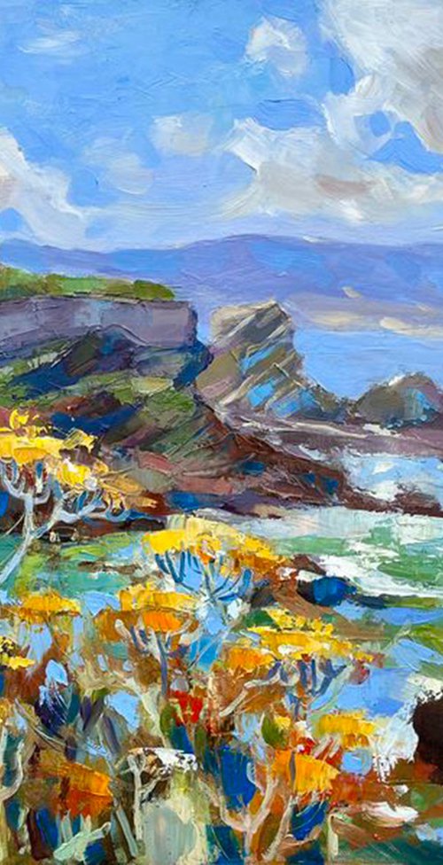 Wildflowers by the Atlantic by Elena Recondo