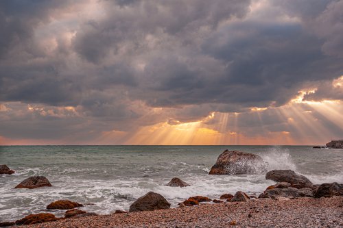 Sea sunset by Vlad Durniev