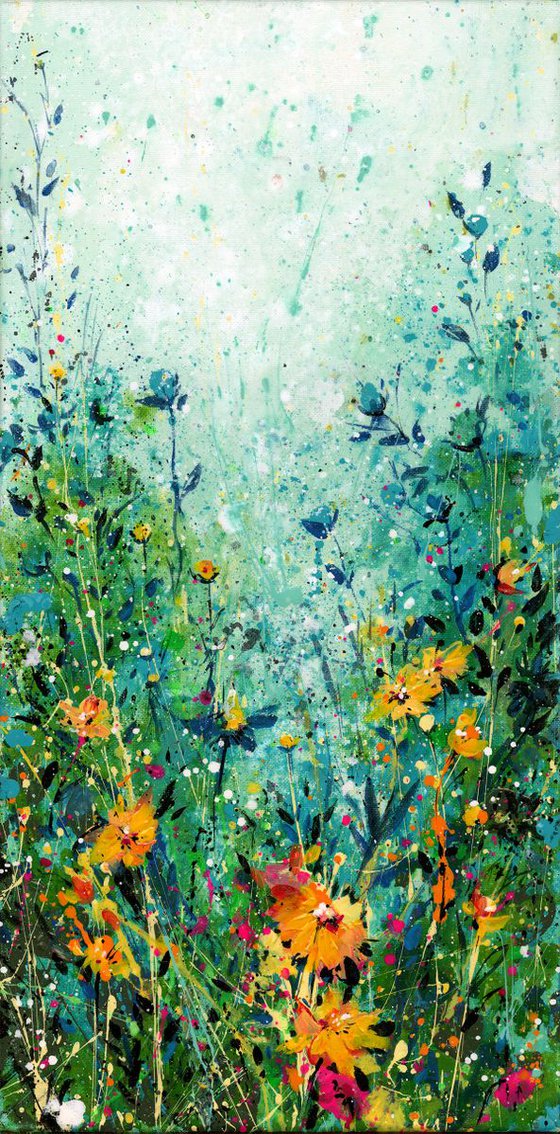 Mystic Meadow - Floral art by Kathy Morton Stanion