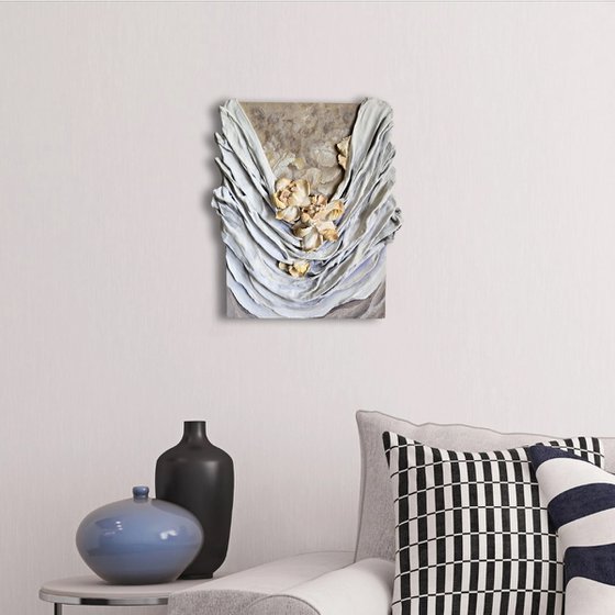 White Flower Wall Art
