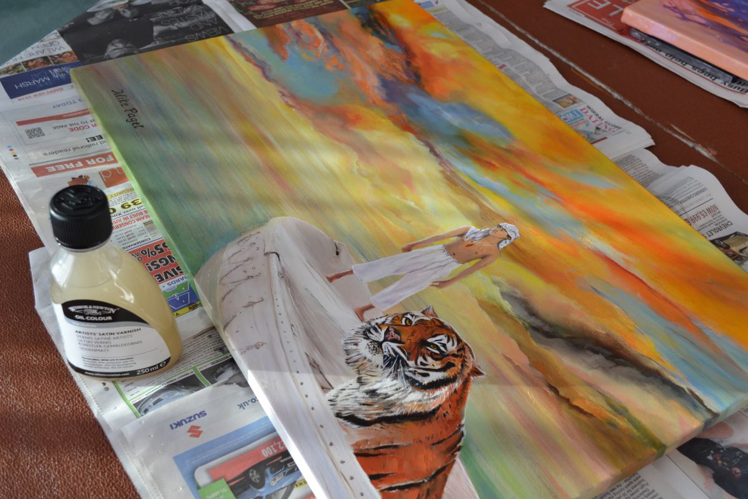 Life Of Pi 2014 Painting By Mike Paget Artfinder