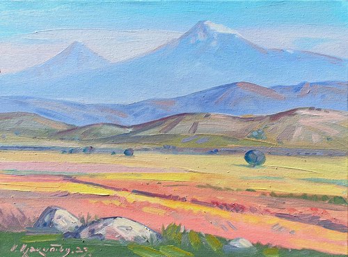 Landscape - Ararat by Samvel Atasunc
