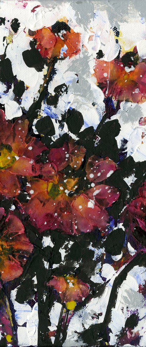 Now and Forever - Flower Painting  by Kathy Morton Stanion by Kathy Morton Stanion