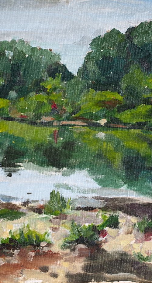 Quiet riverside by Alfia Koral