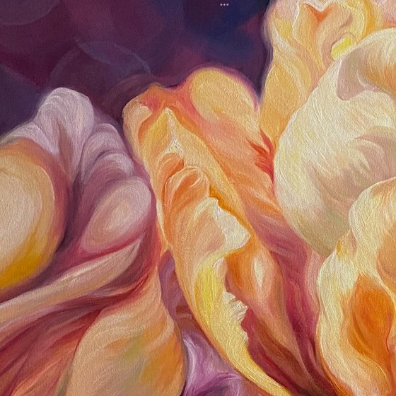 Limberness- Tulip painting