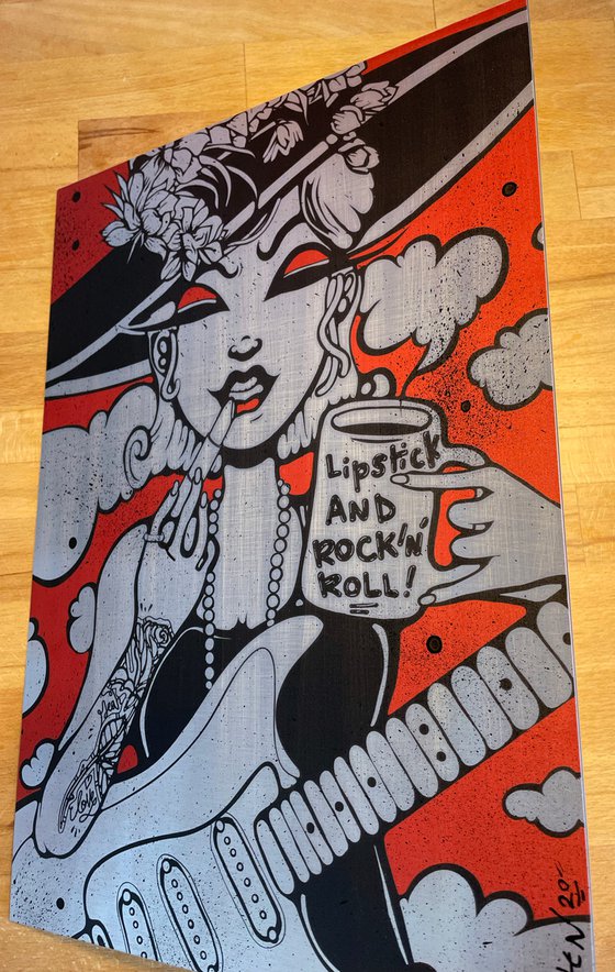 Lipstick and Rock'n'roll (Edition of 7)