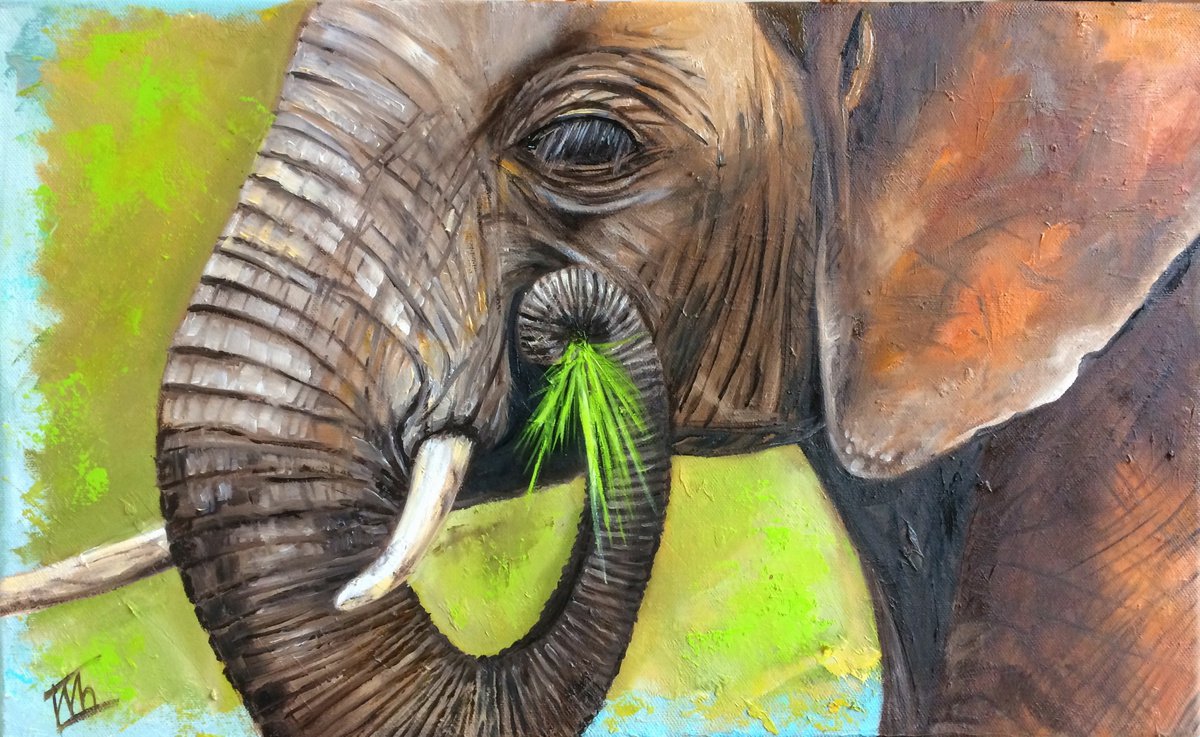 Lovely Elephant by Ira Whittaker