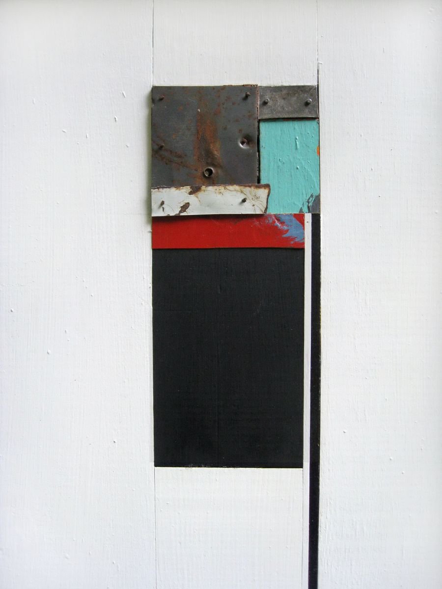 Geometric Abstract Painting By Mark Mazurczyk, 12 X 14", No. 2.14, Original Artwork