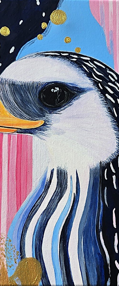 Olympic Eagle by Anna Burger