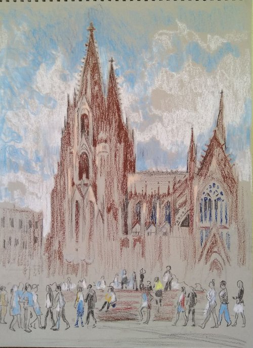 Cologne cathedral by HELINDA (Olga Müller)