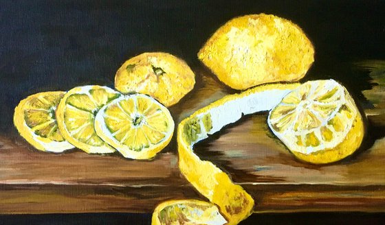 Still life with Lemons