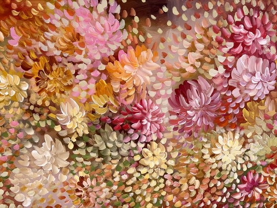 Fireworks of Blooming Petals