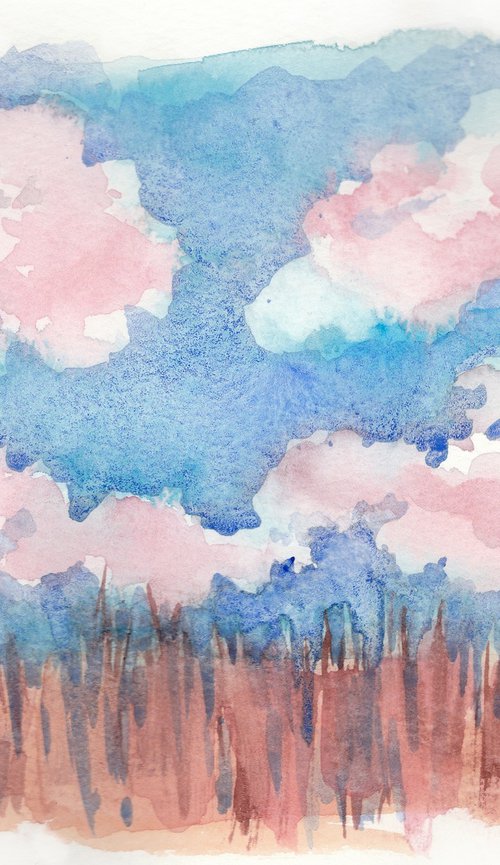 Pink Clouds by Tatiana Alekseeva