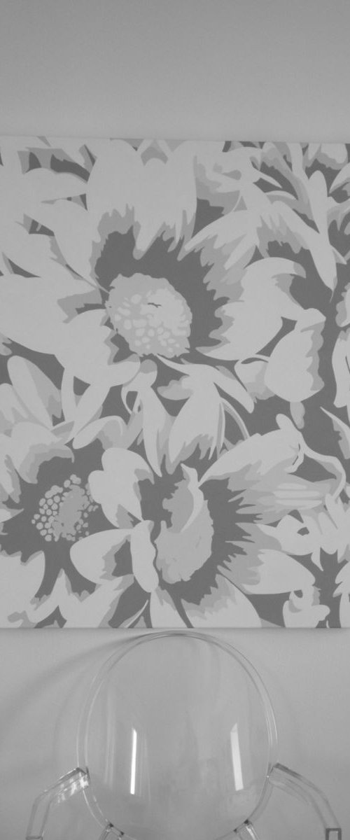Daisy Mums by Susan Porter