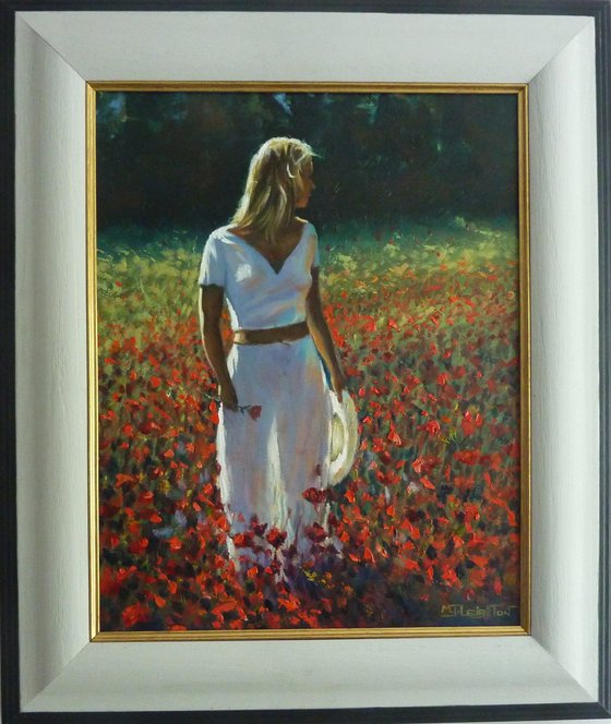 Walking through Poppies