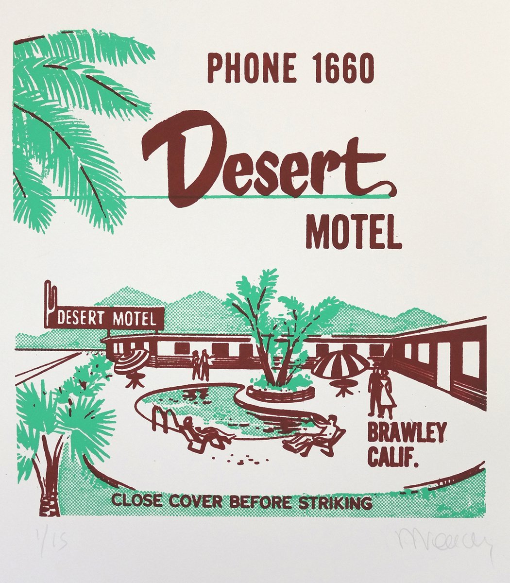 motel california - desert 07 by Francis Van Maele