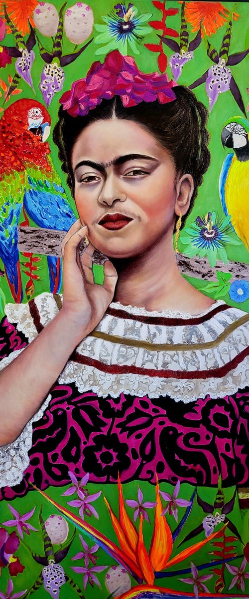 Frida Kahlo by Nersel Muehlen