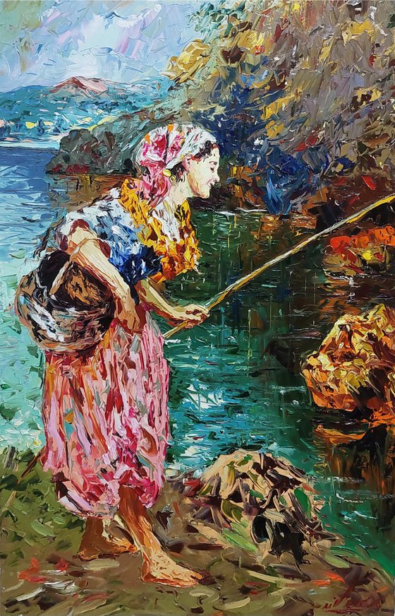 The Fisherwoman